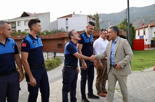 Başkan Deviren Zabıta Personeli ile Bir Araya Geldi